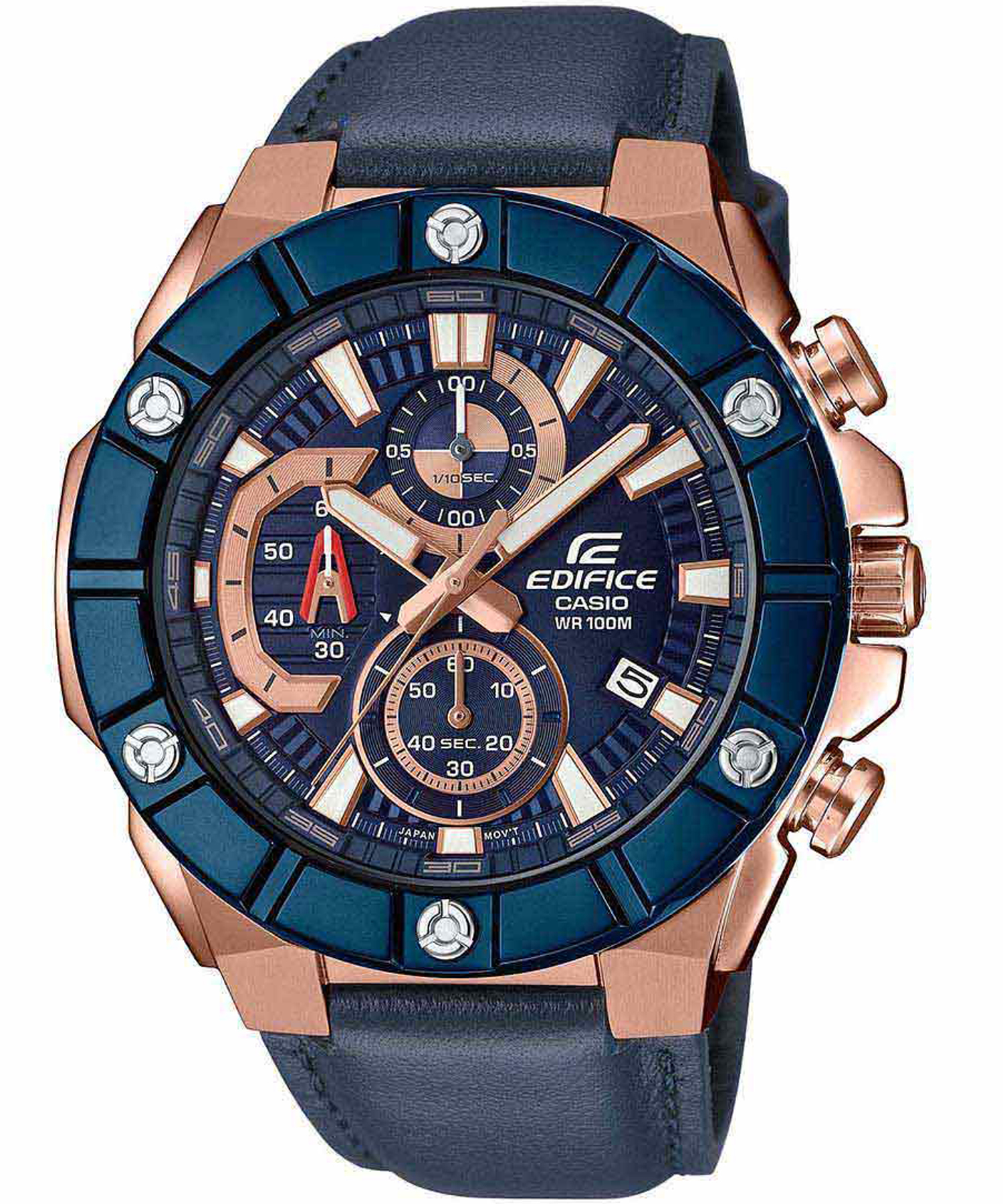 ساعت مچی مردانه کاسیو، زیرمجموعه EDIFICE, کد EFR-569BL-2AVUDF