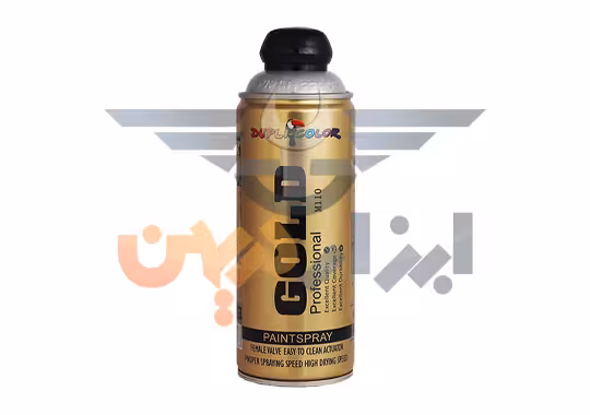 اسپری رنگ متالیک نقره ای m110 دوپلی کالر گلد