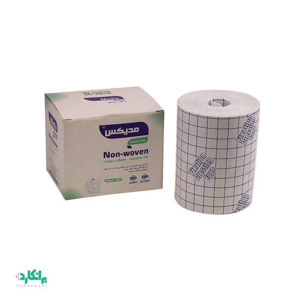 چسب حصیری سایز 10cm×10m مدیکس