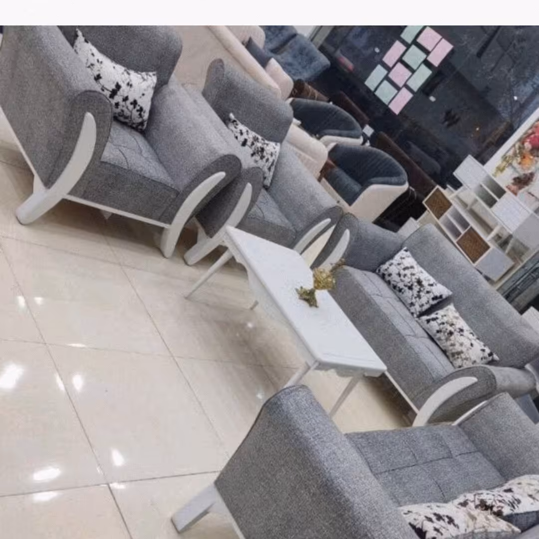 مبلمان راحتی هفت نفره پارچه بادوام 