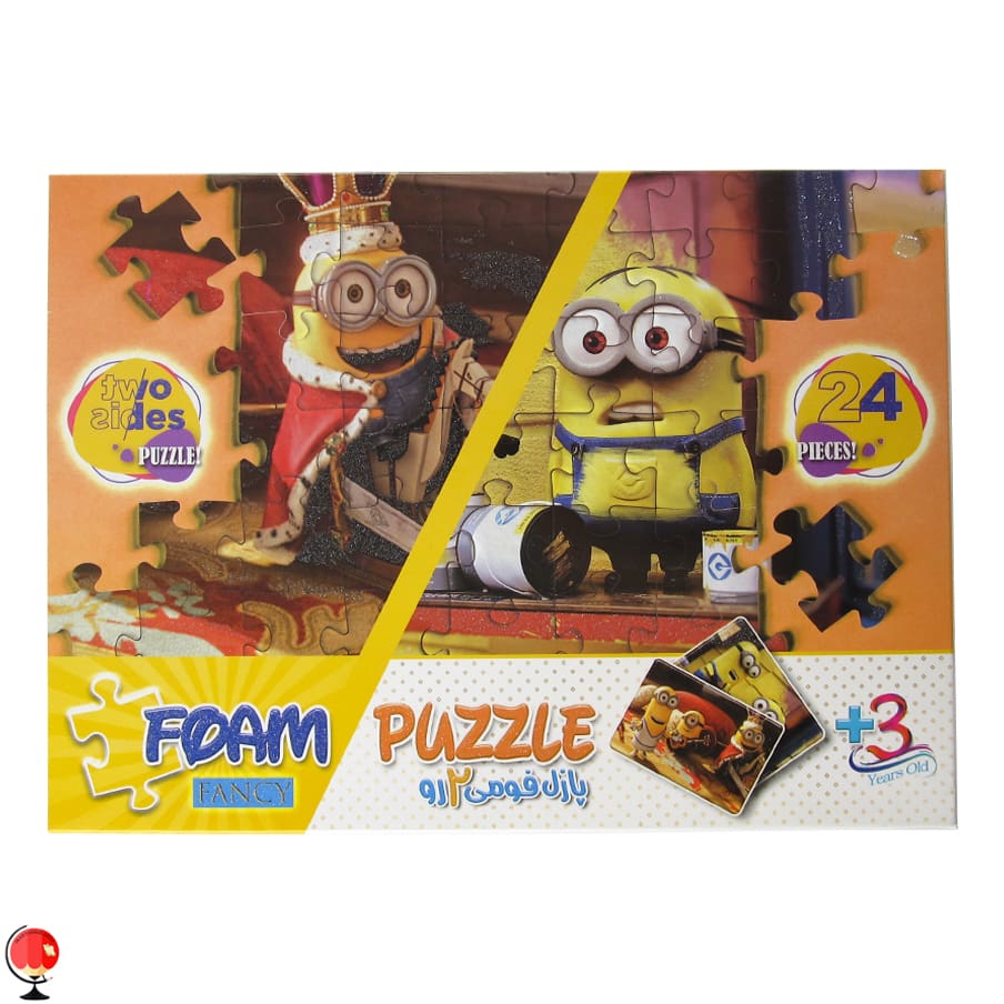 پازل فومی دورو طرح مینیون فنسی