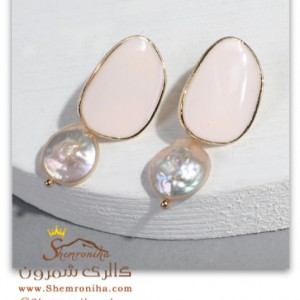 گوشواره زنانه اشکال و مروارید EAR510G0