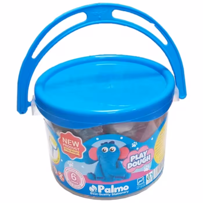 خمیر سطلی (6 رنگ پالمو)