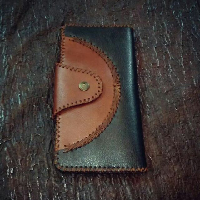 کیف پول مردانه چرم دستدوز کد 94 14