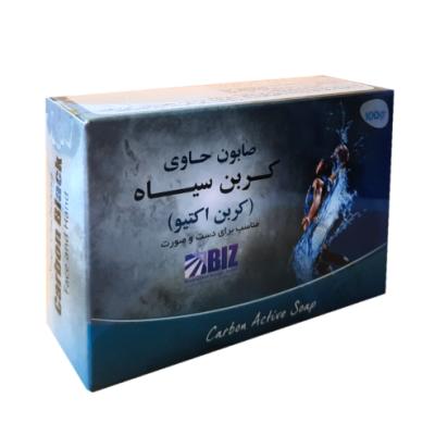 صابون دست و صورت کربن سیاه پک 3 عددی