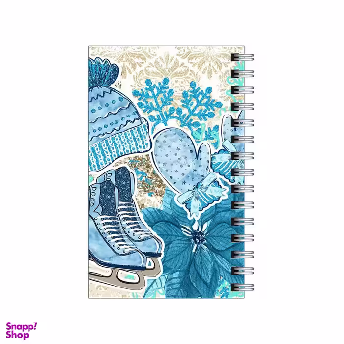 دفترچه یادداشت مدل to do list طرح اسکیت و کلاه با تم زمستونی کد 3348193