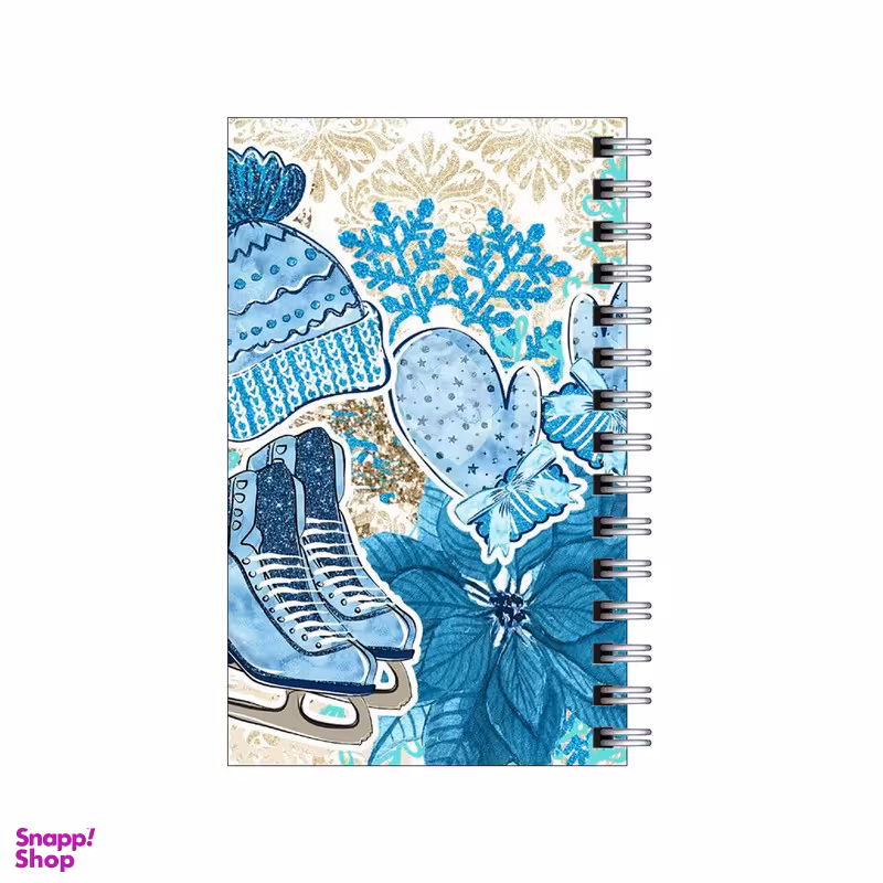 دفترچه یادداشت مدل to do list طرح اسکیت و کلاه با تم زمستونی کد 3348193