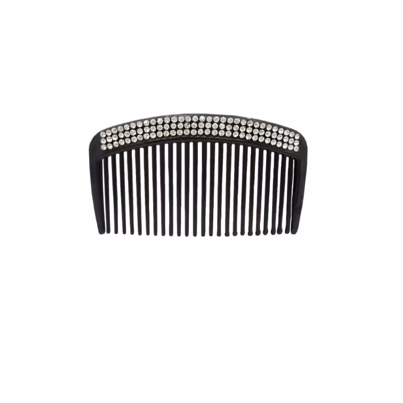 شانه مو نشکن بسته 2عددی طرح نگین دار