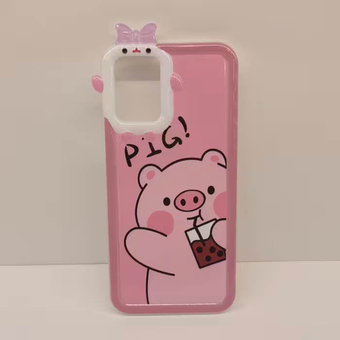 گارد موبایل پاستیلی خوکی مدل  A71