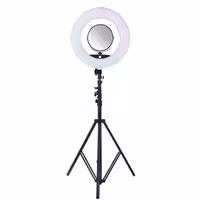 رینگ لایت ایدوبلو سفید YIDOBLO QS-480EII LED RING LIGHT به همراه پایه 