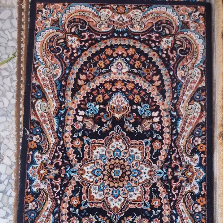 یک جفت پشتی فرشی 700 شانه صددرصد نخ سایز 50 در 100 سانت پس کرایه