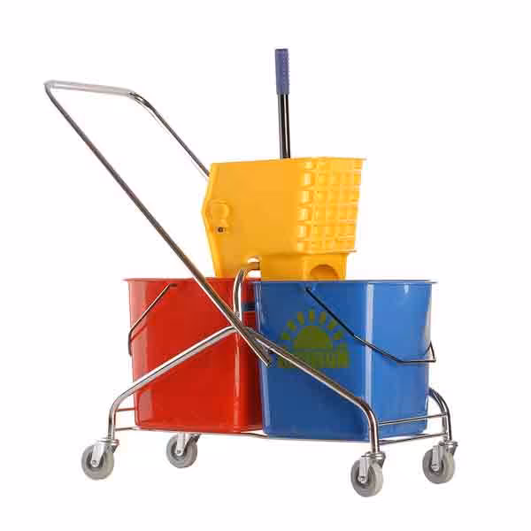 سطل و آبگیر 2 قلوی صنعتی مهسان مدل 10037