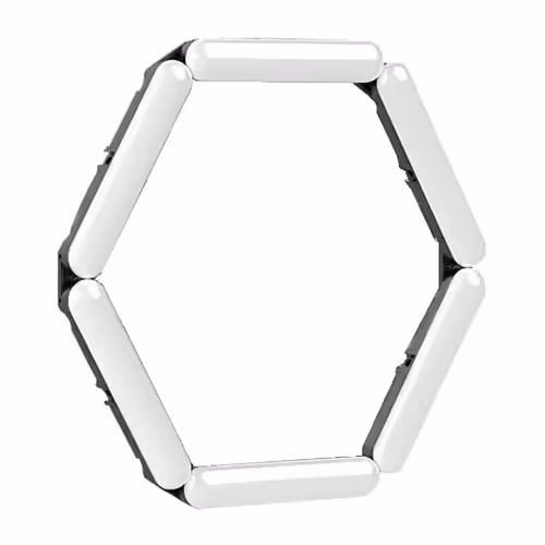 رینگ لایت شش ضلعی هیرو Hero V8 Ring Light