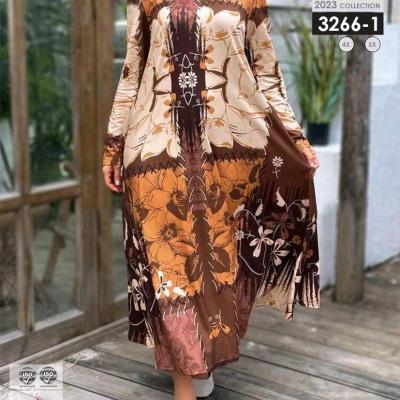 پیراهن روزمره زنانه نخی مدل پیراهن زیبا زنانه سایز بزرگ نخی خنک 3266