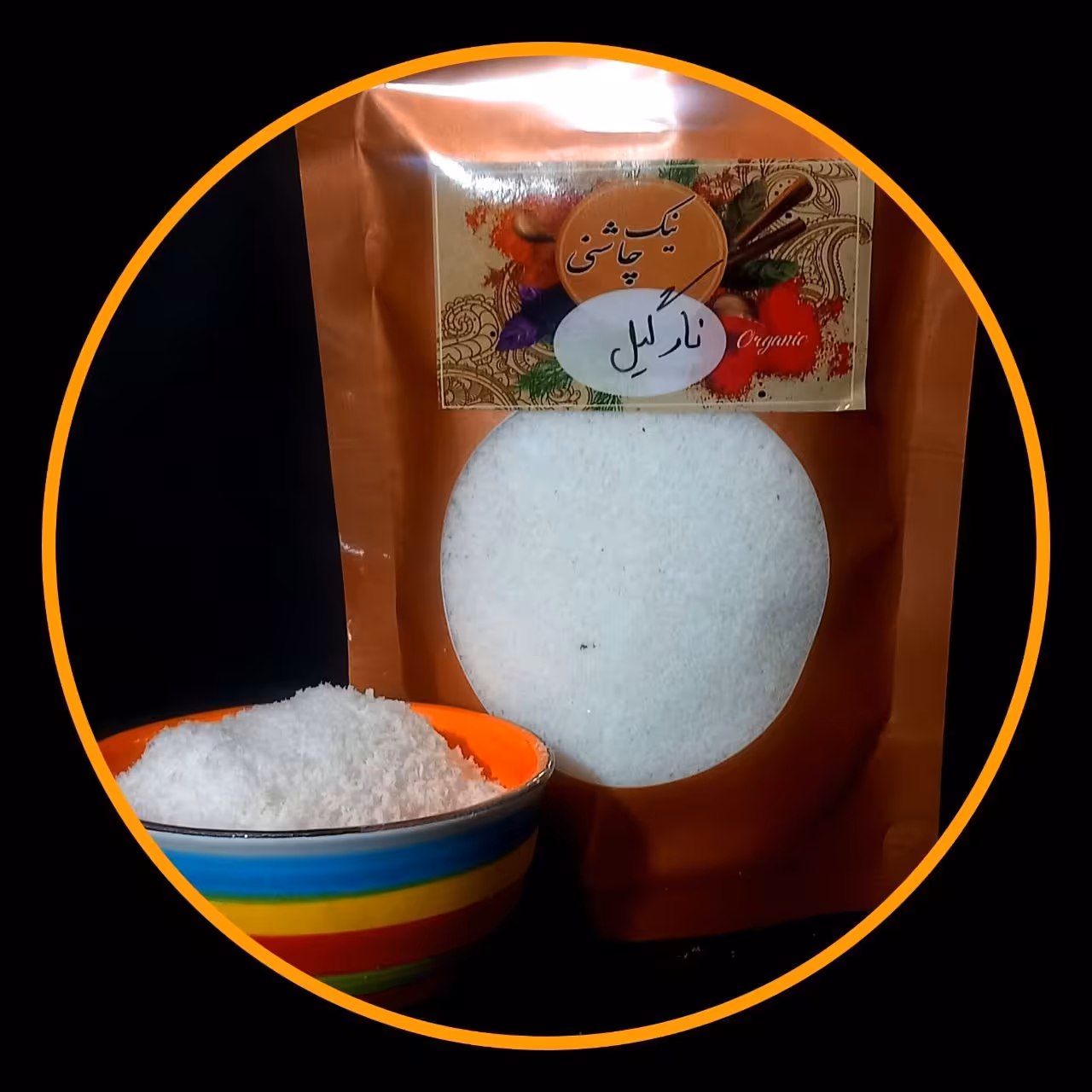 پودر نارگیل چرب هندی اعلا نیک چاشنی 