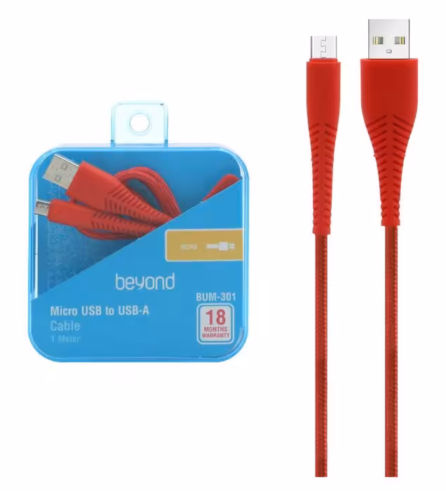 کابل شارژ میکرو یو اس بی بیاند مدل Bum-301