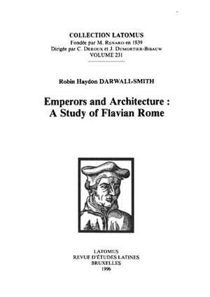 [PDF] دانلود کتاب Emperors And Architecture - A Study Of Flavian Rome, 1996