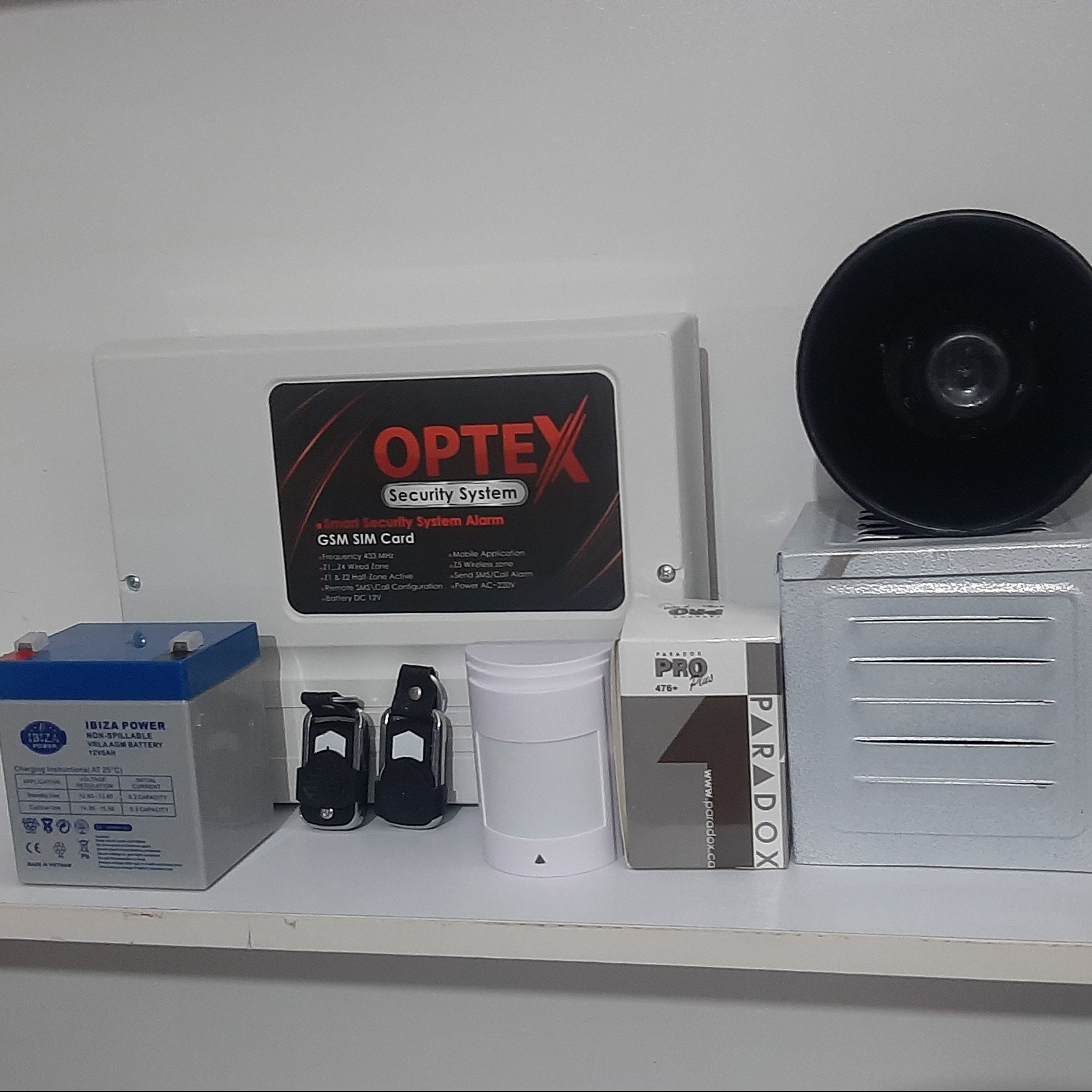 پک کامل دزدگیر اماکن با 2 تلفن کننده