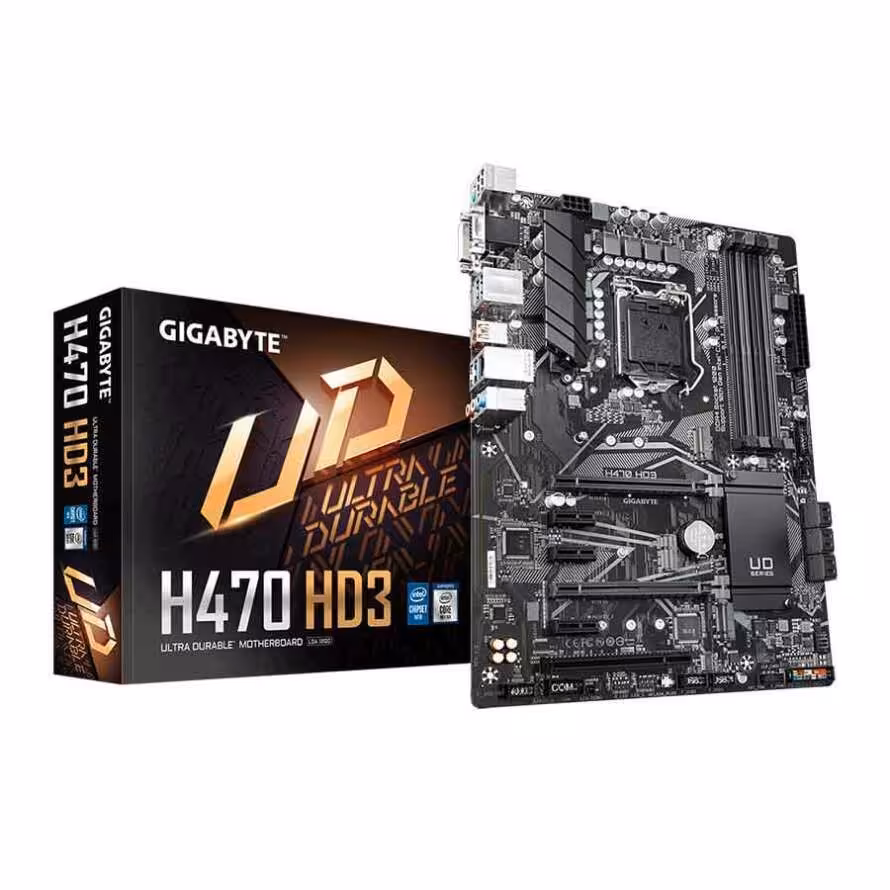 مادربرد گیگابایت مدل H470 HD3 (rev. 1.0) سوکت 1200