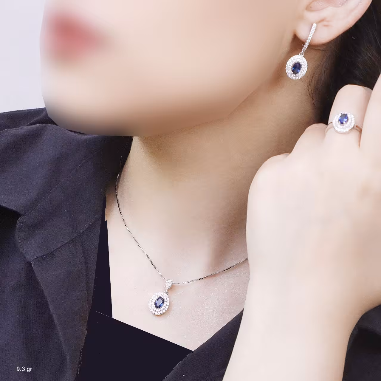 نیم ست  نقره میکرو  10247-10