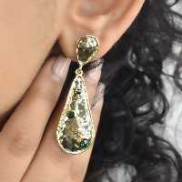 گوشواره ترک دست ساز زنانه کد 6055