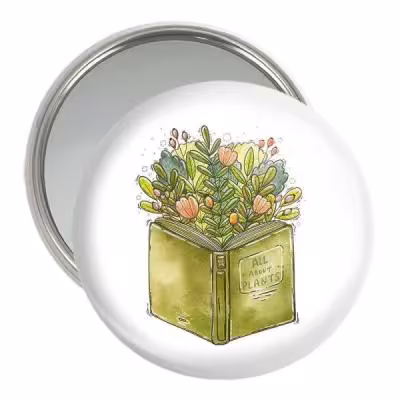 آینه جیبی خندالو مدل کتاب کد 5390