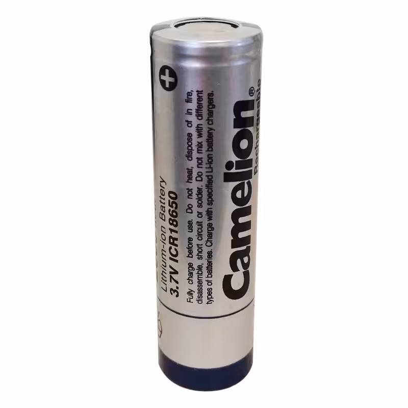 باتری لیتیومی 18650 قابل شارژ کملیون 2600 میلی آمپر ساعت