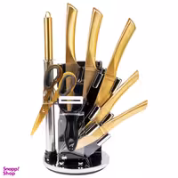 سرویس چاقو آشپزخانه هنکل 9 پارچه مدل 100