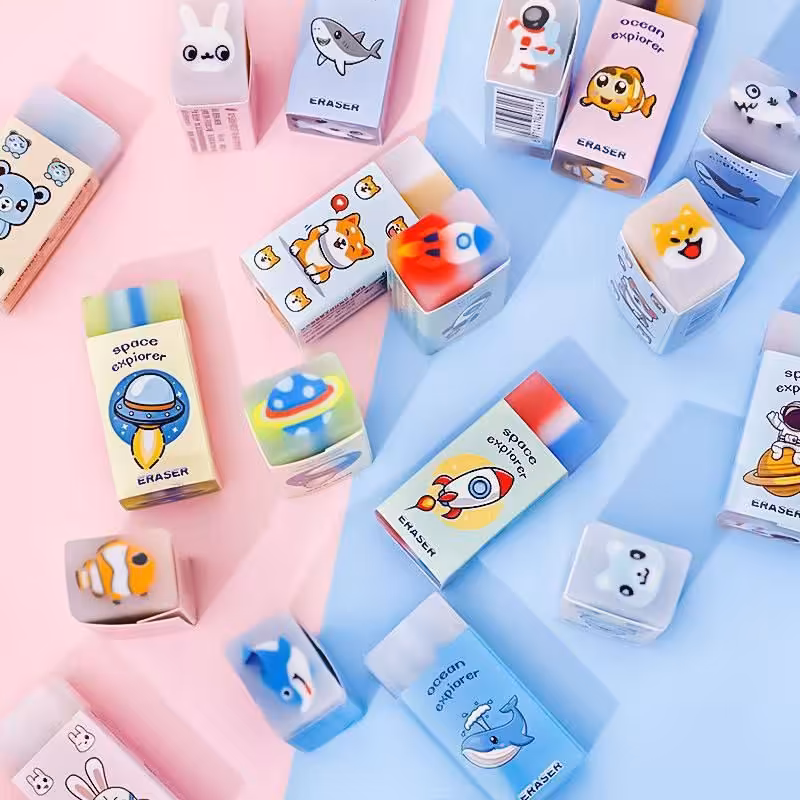 پاک کن ژله ای طرح دار