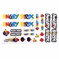 استیکر دوچرخه مدل AngryBirds  کد 1211003