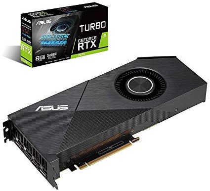 کارت گرافیک ایسوس مدل TURBO-RTX2070-8G-EVO  با حافظه 8 گیگابایت