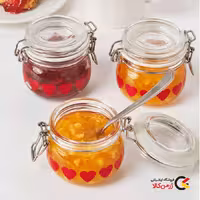 بانکه و نگهدارنده ایکیا (مناسب مربا و عسل) مجموعه 3 عددی