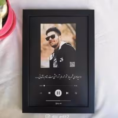 تابلو موزیکال طرح موزیک