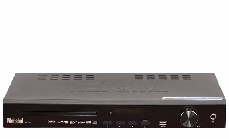 گیرنده دیجیتال تلویزیون و دی وی دی مارشال مدل ام ای 5082