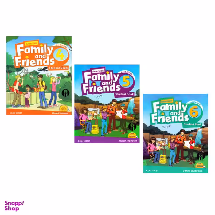 Family and Friends Second Edition اثر Naomi Simmons الوندپویان جلد 4 تا 6