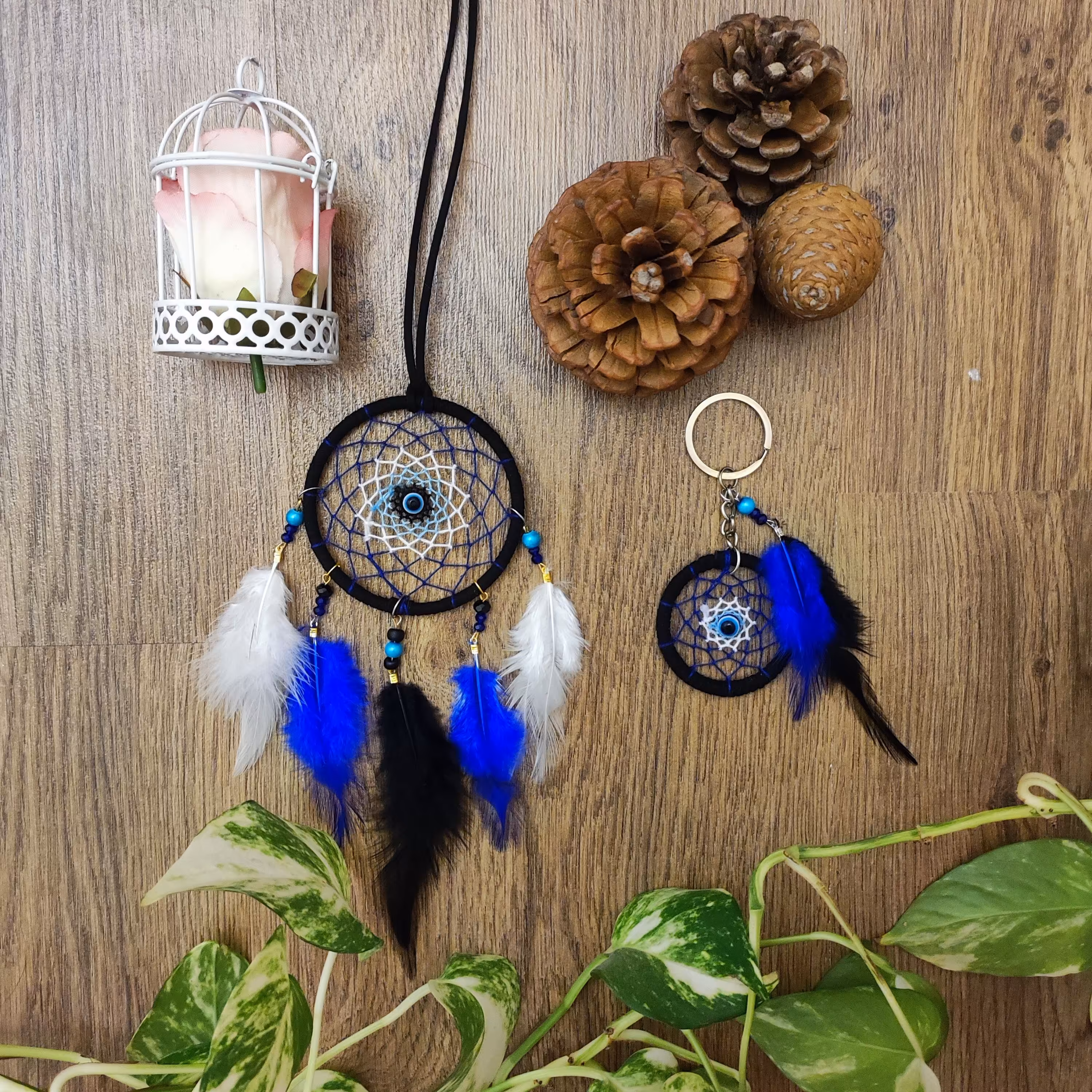 ست اویز ماشین و سر کلیدی دریم کچر دستساز