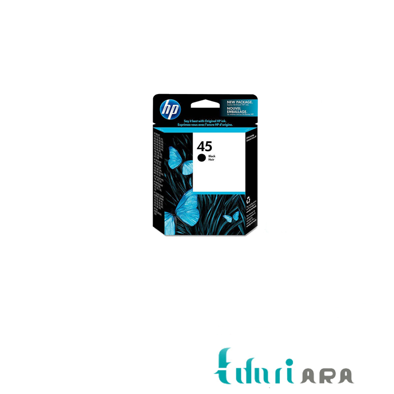 کارتریج جوهرافشان اچ پی 45 مشکی