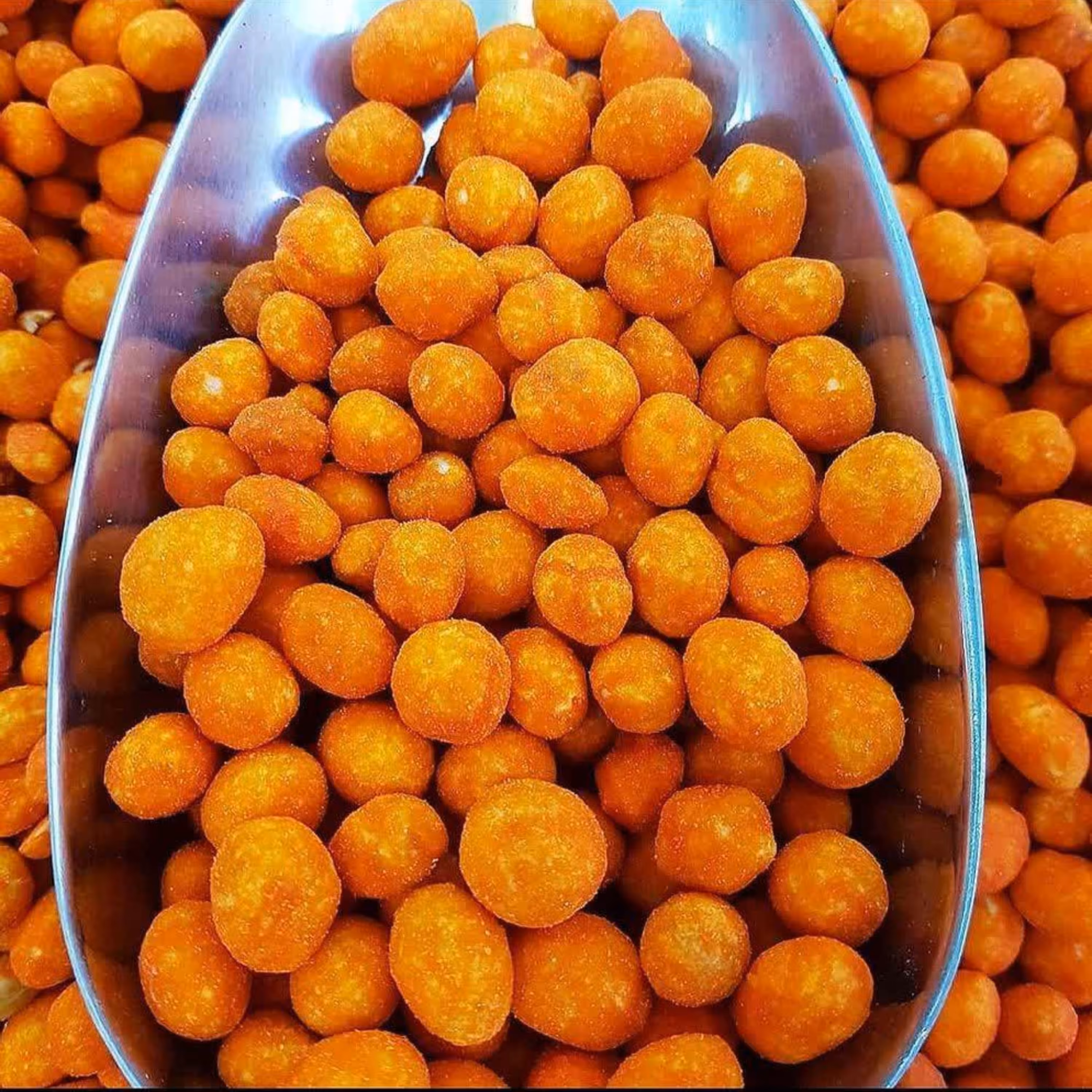 بادام زمینی روکش دار طعم پیتزایی 500 گرم غرفه آجیل خشکبار مهران