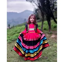 لباس محلی دخترانه 3 تا 3ونیم سال کد5