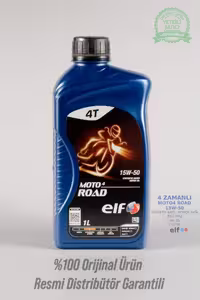 روغن و مکمل موتور MOTO4 ROAD 15W 50 4T 1L سیکلت ELF Elf