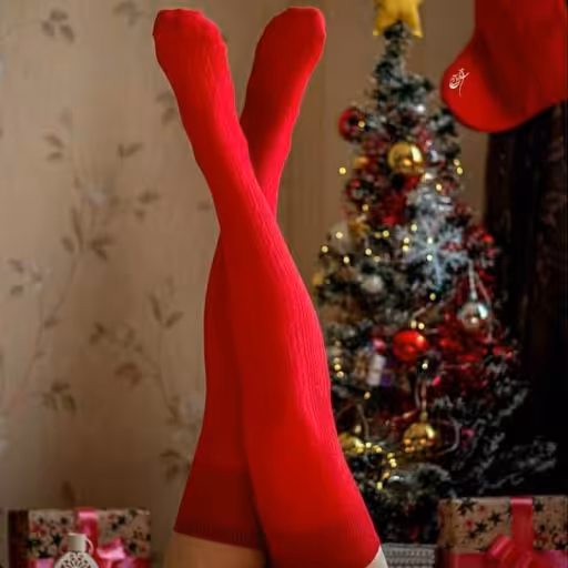 جوراب ساق بلند بافت