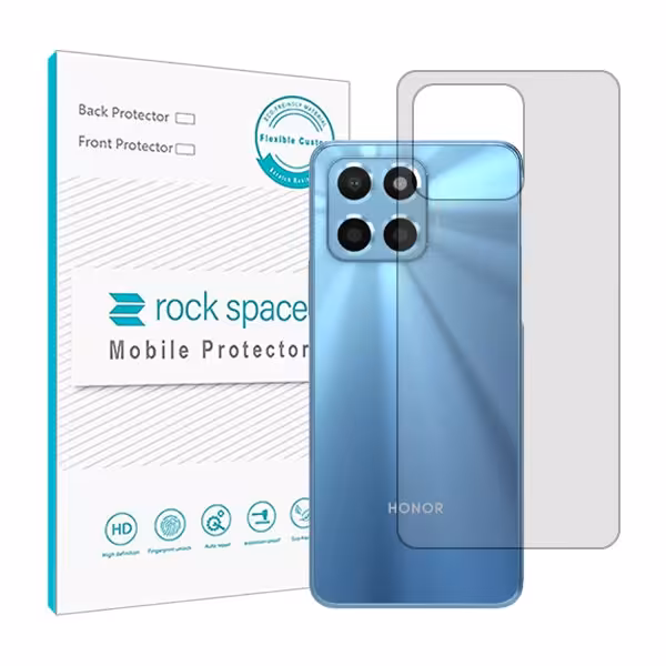 گلس محافظ پشت گوشی آنر X6 مدل نانو هیدروژل شفاف برند راک اسپیس کد S