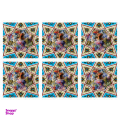 زیر لیوانی مدل C1-42409 بسته 6 عددی