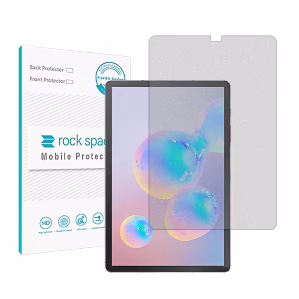 گلس تبلت سامسونگ Galaxy Tab S6 10.5 مدل نانو هیدروژل مات برند راک اسپیس کد L