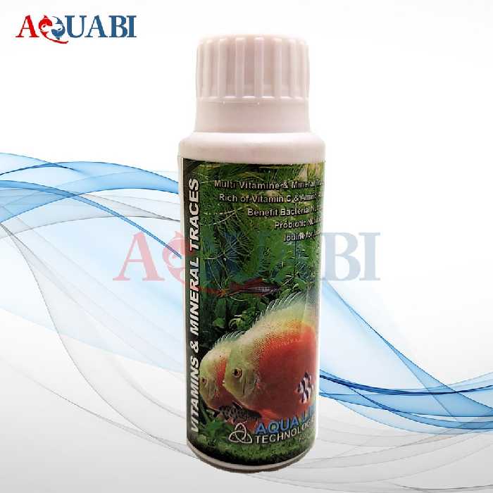 محلول مولتی ویتامین و عناصر جزئی آکوا لایف 100ml