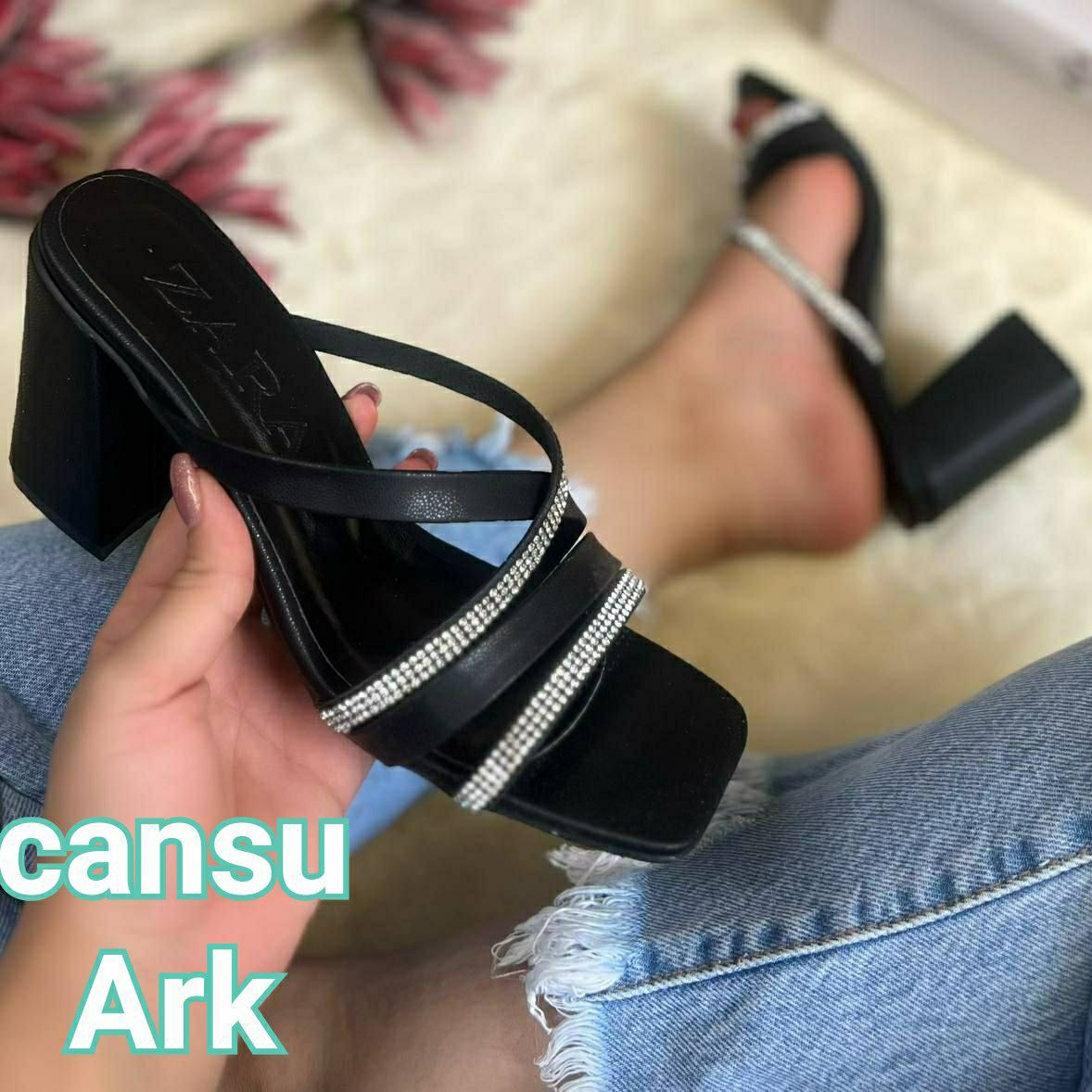 کفش مجلسی زنانه مدل cansu در رنگبندی نگین ثابت