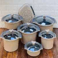 سرویس قابلمه موگه MOGEH کرم 14 پارچه