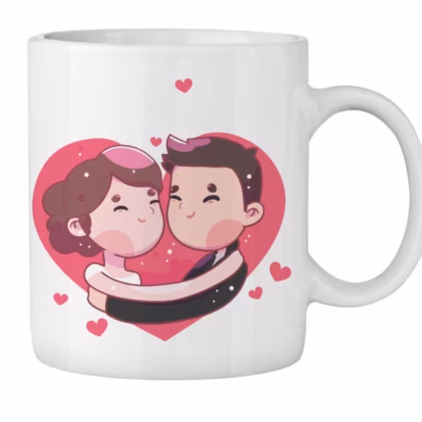 ماگ سرامیکی طرح عشق کد1084