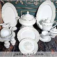 سرویس چینی پردیس طرح آیرین 102 پارچه کد 824