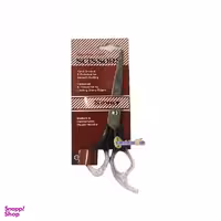 قیچی اداری ساووی سایز متوسط دسته عسلی رنگ